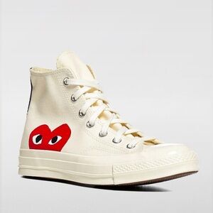 Converse x Comme des Garcons (CDG) High-Top Sneakers (M6/W8)